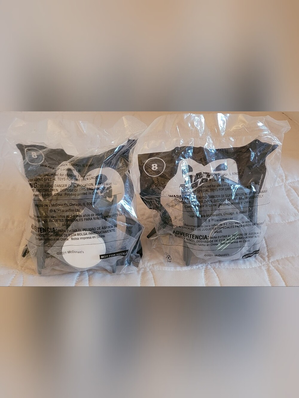 Lot Of 12 Star Wars Happy Meal McDonald's Toys 2021 Factory Sealed Lucas Films - Picture 13 of 13
